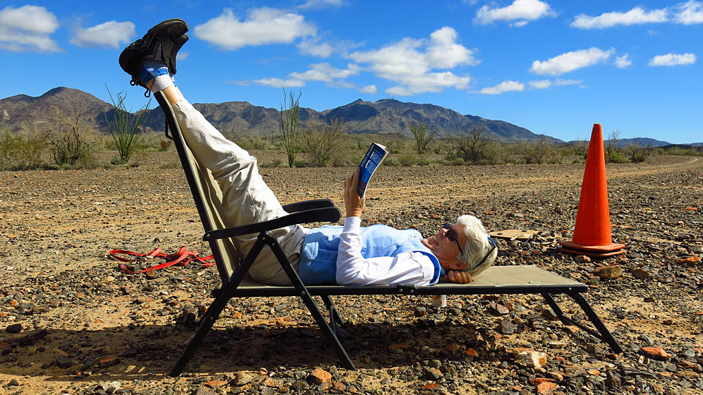 "Ahhh ... it's time to relax ..." -- The Offspring