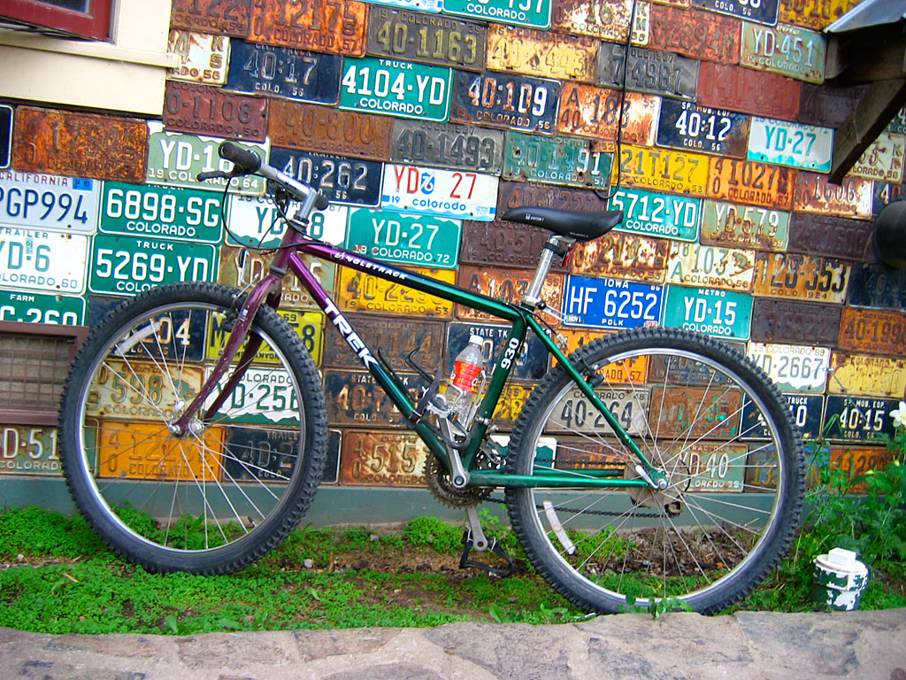 A bike in Crested Butte. A bike in Crested Butte.