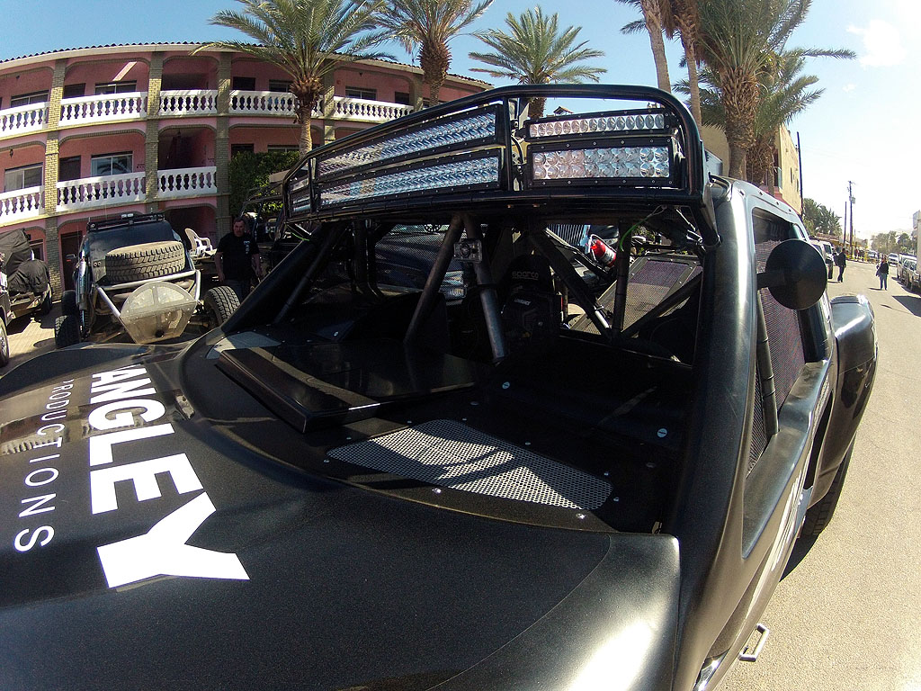 The COPS Trophy Truck runs with Rigid Industries LED lights. DCIM100GOPRO
