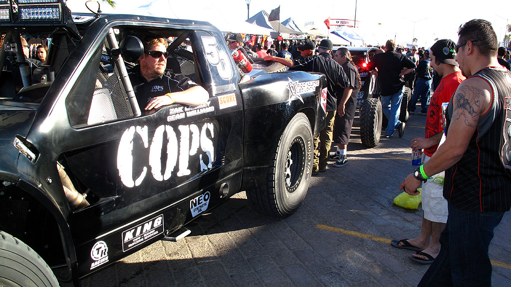 Zak Langley, COPS Racing's Trophy Truck driver at Contingency. IMG_7622