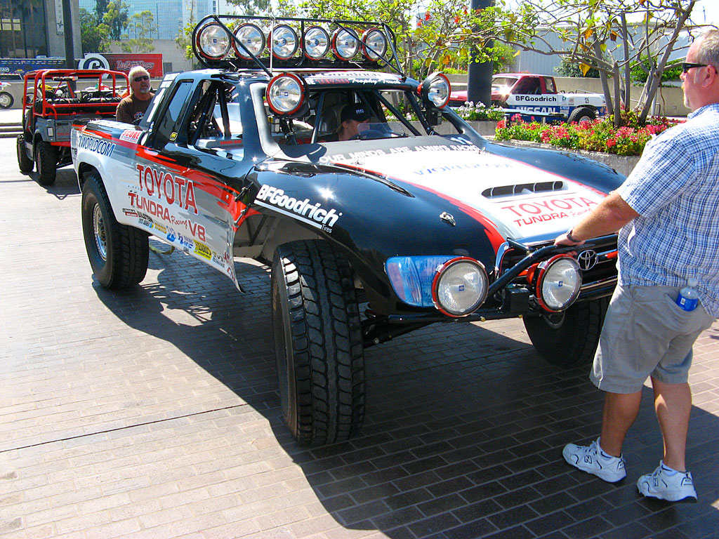 Ivan Stewart's Trophy Truck. Ivan Stewart's Trophy Truck.