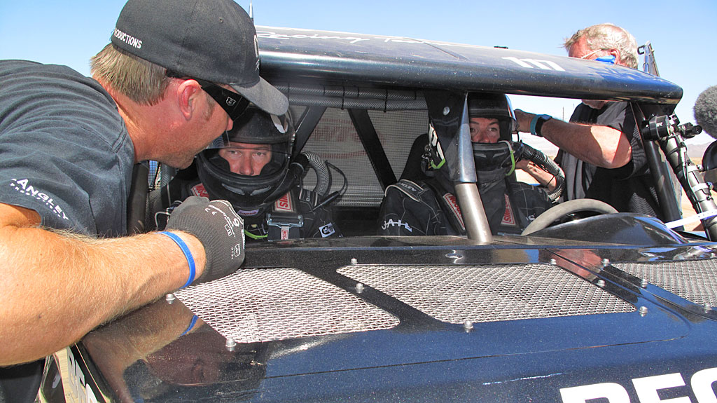Dan Martin pilots the new Racer Engineering Class 1 car. Brian Martin is his co-driver. Dan Martin pilots the new Racer Engineering Class 1 car. Brian Martin is his co-driver.