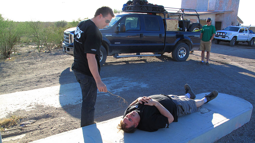 The motto of a good chaser: rest when you can. The motto of a good chaser: rest when you can.