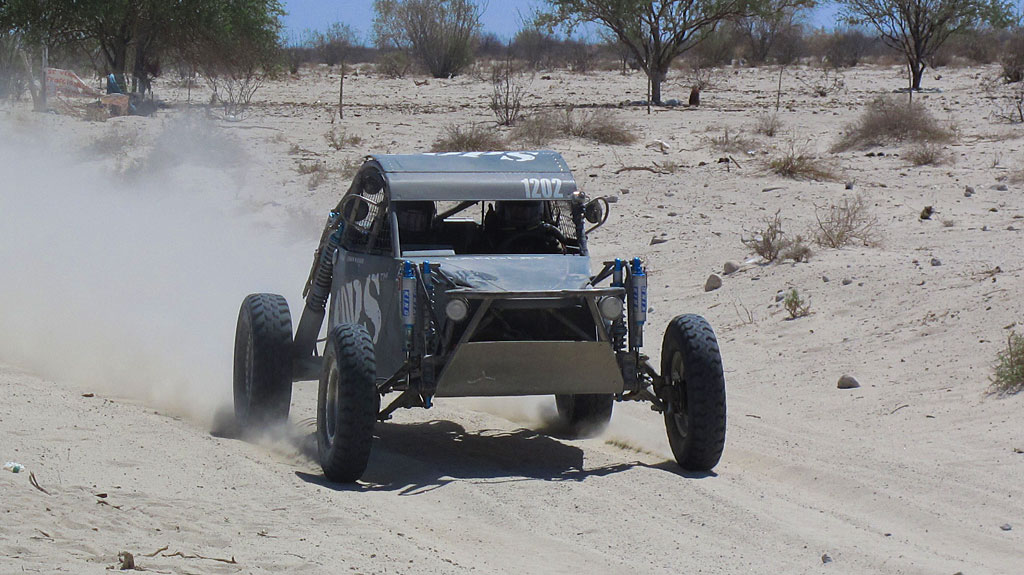 Zak brought the Class 12 home for a clean finish. Or as clean as you can get in a desert race. Zak brought the Class 12 home for a clean finish. Or as clean as you can get in a desert race.