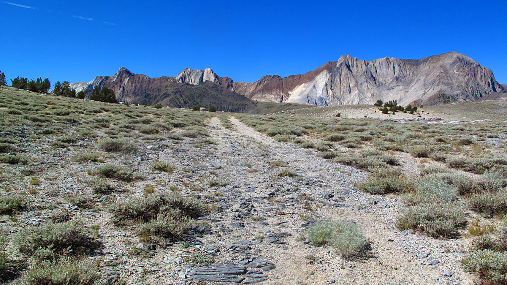 Near the top of McGee (not pictured), the road almost flattened out. Near the top of McGee (not pictured), the road almost flattened out.