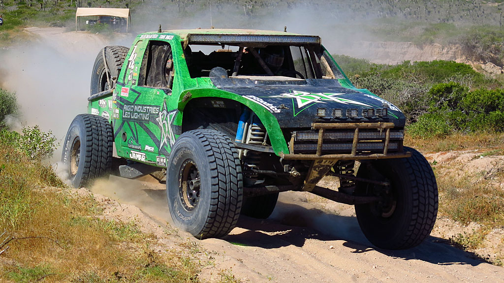 Justin Davis was the Class 1 leader in his Rigid Industries Jimco, finishing first in Class in around 24-1/2 hours.
