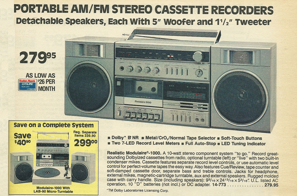 25 Pages From the 1985 Radio Shack Catalog | PizzaManagement