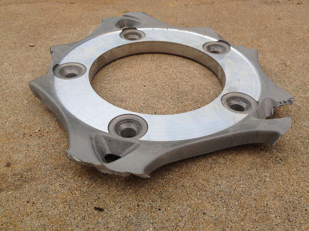 One of the Class 10 wheels underwent a transformation during the race.