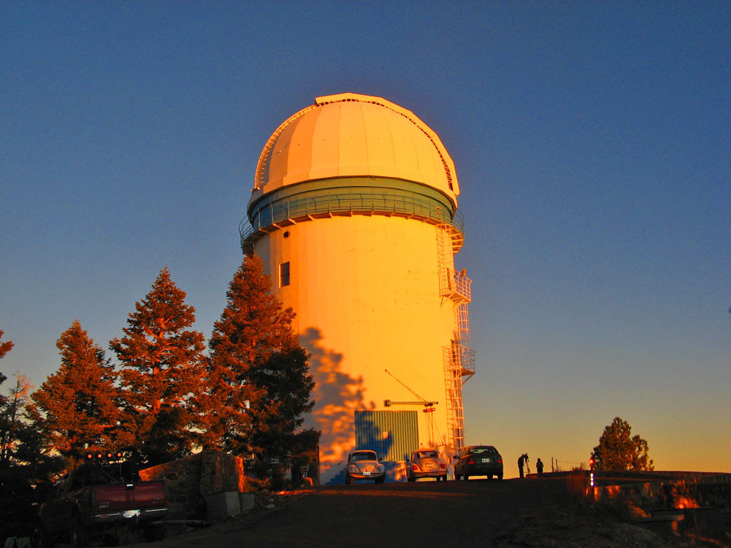 On the way home, we decided to take a side trip to the National Astronomical Observatory, located around 9200' in the Sierra de San Pedro Martir. The 2.12 m (83 in) telescope was built between 1974 and 1979 and is tied as Mexico's largest optical telescope.