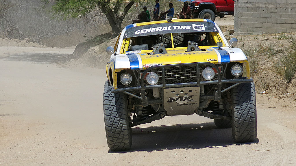 Florian Oger tears it up with the Snortin' Nortin' 1971 Chevy Nova - a favorite of spectators.