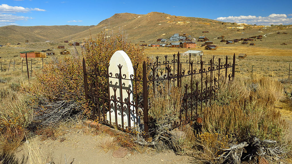 Scallywags and ne'er-do-wells were buried outside the town's cemetery. Chinese residents were laid to rest in a separate cemetery.