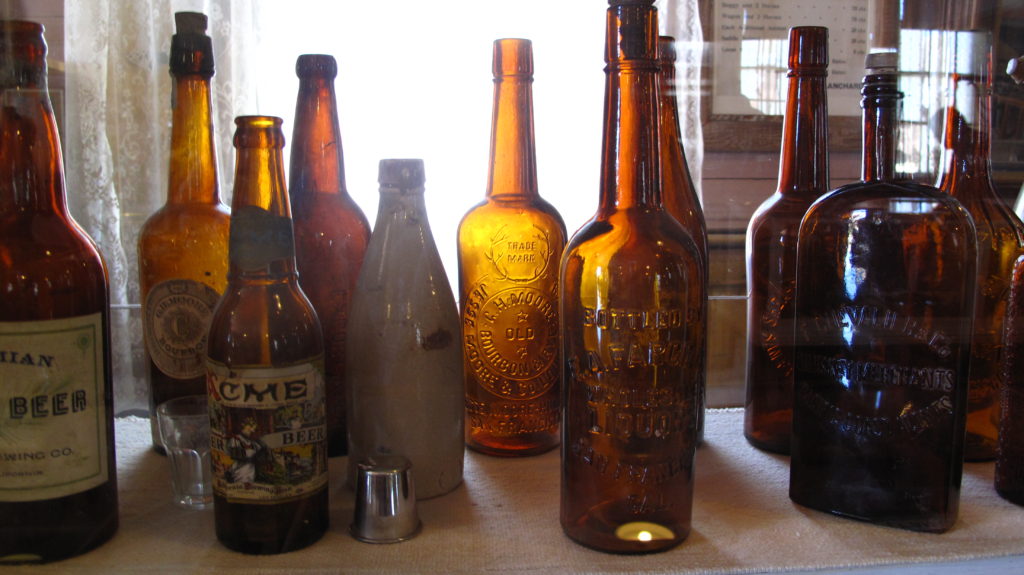 Bodie beer bottles.