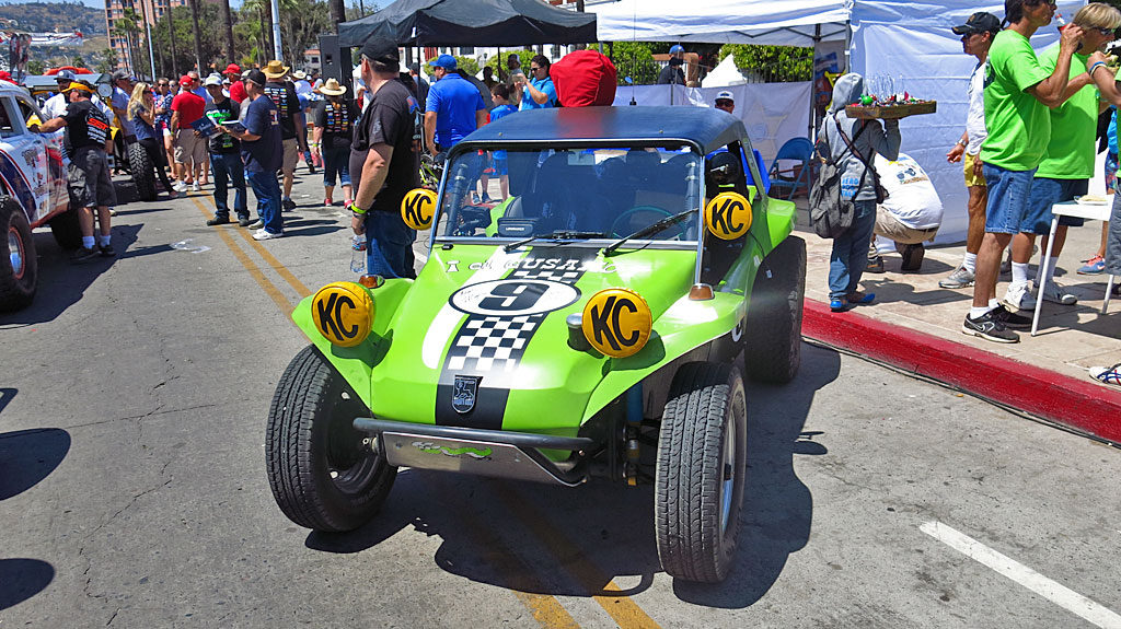 Jon Steinhilber and Joe Lowery drove their 1965 Meyers Manx in the Pioneer Era Class (1967 - 1975).