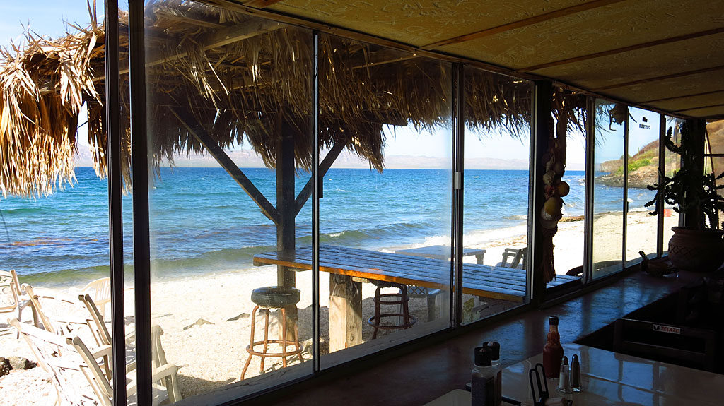 A quick stop for fish tacos at Buenaventura on Bahia Concepcion. A tradition.