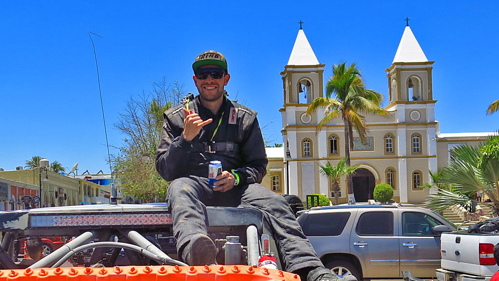 Josh Valco handled co-driver duties in the #55 for the entire 1,264.10 miles of the Mexican 1000.