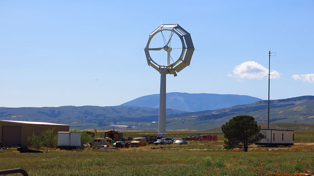 Along side the wildflowers and solar farms, was FloDesign, a compact, jet-engine inspired wind turbine that is three-to-four times more efficient and significantly cheaper to produce than existing wind turbines.