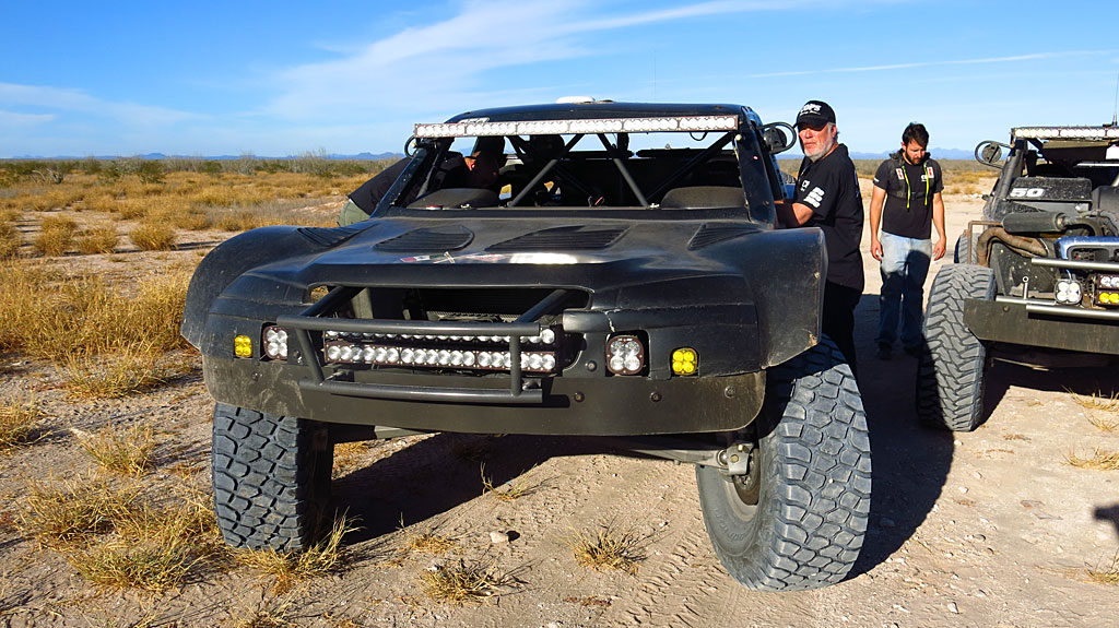 John's Trophy Truck Spec prerunner -- very similar to the all-new #250 Mason truck he will be driving in the race.