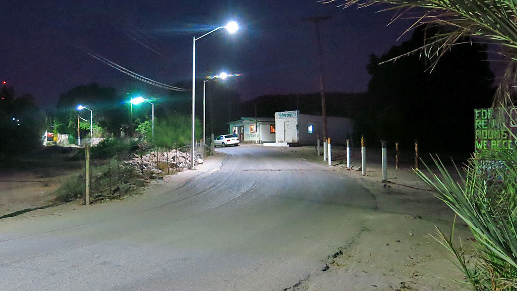 Looking southeast on Calle Venustiano Carranza.